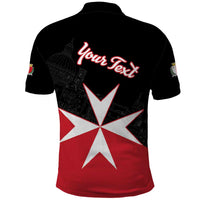 Personalized Malta Cross With Valletta Capital Polo Shirt - Wonder Print Shop