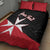 Personalized Malta Cross With Valletta Capital Quilt Bed Set - Wonder Print Shop