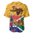 Personalized South Africa Heritage Day Baseball Jersey With Traditional Dancer - Wonder Print Shop
