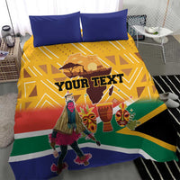 Personalized South Africa Heritage Day Bedding Set With Traditional Dancer - Wonder Print Shop