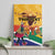 Personalized South Africa Heritage Day Canvas Wall Art With Traditional Dancer - Wonder Print Shop
