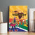 Personalized South Africa Heritage Day Canvas Wall Art With Traditional Dancer - Wonder Print Shop
