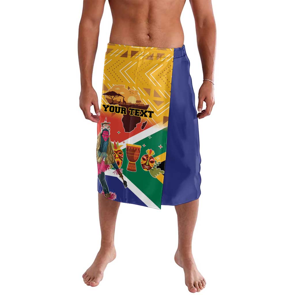 Personalized South Africa Heritage Day Lavalava With Traditional Dancer - Wonder Print Shop