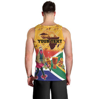 Personalized South Africa Heritage Day Men Tank Top With Traditional Dancer - Wonder Print Shop