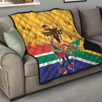 Personalized South Africa Heritage Day Quilt With Traditional Dancer - Wonder Print Shop