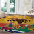 Personalized South Africa Heritage Day Round Carpet With Traditional Dancer
