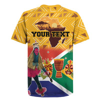 Personalized South Africa Heritage Day Rugby Jersey With Traditional Dancer - Wonder Print Shop
