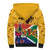 Personalized South Africa Heritage Day Sherpa Hoodie With Traditional Dancer - Wonder Print Shop