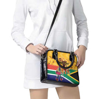 Personalized South Africa Heritage Day Shoulder Handbag With Traditional Dancer