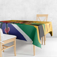 Personalized South Africa Heritage Day Tablecloth With Traditional Dancer - Wonder Print Shop