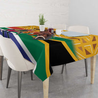 Personalized South Africa Heritage Day Tablecloth With Traditional Dancer - Wonder Print Shop