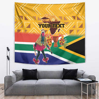 Personalized South Africa Heritage Day Tapestry With Traditional Dancer - Wonder Print Shop