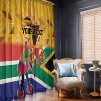 Personalized South Africa Heritage Day Window Curtain With Traditional Dancer - Wonder Print Shop