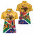 Personalized South Africa Heritage Day Women Polo Shirt With Traditional Dancer - Wonder Print Shop