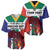 Personalized South Africa Heritage Day Baseball Jersey Flag Style - Wonder Print Shop