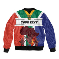 Personalized South Africa Heritage Day Bomber Jacket Flag Style - Wonder Print Shop