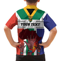 Personalized South Africa Heritage Day Hawaiian Shirt Flag Style - Wonder Print Shop