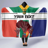 Personalized South Africa Heritage Day Hooded Blanket Flag Style