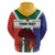 Personalized South Africa Heritage Day Hoodie Flag Style - Wonder Print Shop