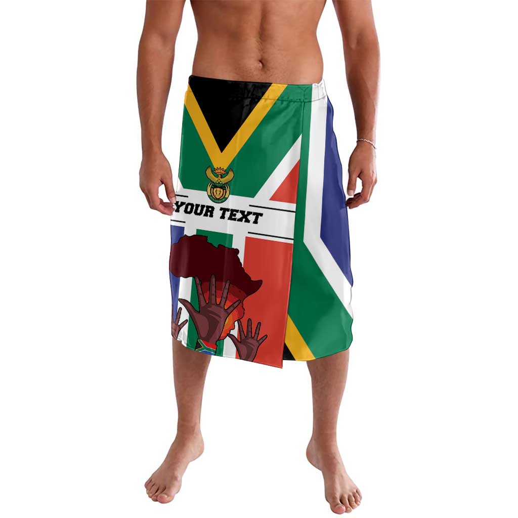 Personalized South Africa Heritage Day Lavalava Flag Style - Wonder Print Shop