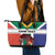 Personalized South Africa Heritage Day Leather Tote Bag Flag Style - Wonder Print Shop