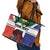 Personalized South Africa Heritage Day Leather Tote Bag Flag Style - Wonder Print Shop
