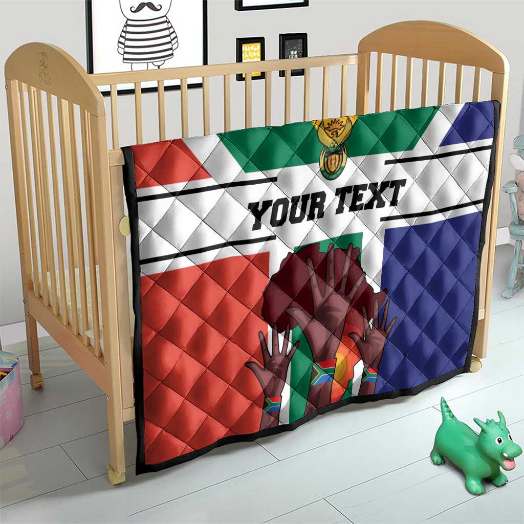 Personalized South Africa Heritage Day Quilt Flag Style - Wonder Print Shop