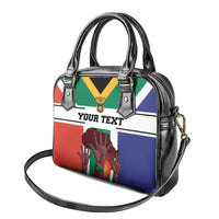 Personalized South Africa Heritage Day Shoulder Handbag Flag Style