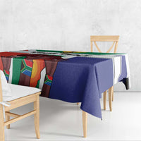 Personalized South Africa Heritage Day Tablecloth Flag Style - Wonder Print Shop