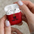 Custom Saint Kitts And Nevis Football AirPods Case Sugar Boyz Red Version - Wonder Print Shop