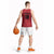 Custom Saint Kitts And Nevis Football Basketball Jersey Sugar Boyz Red Version - Wonder Print Shop