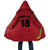 Custom Saint Kitts And Nevis Football Cloak Sugar Boyz Red Version - Wonder Print Shop