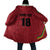 Custom Saint Kitts And Nevis Football Cloak Sugar Boyz Red Version - Wonder Print Shop
