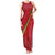 Custom Saint Kitts And Nevis Football Family Matching Tank Maxi Dress and Hawaiian Shirt Sugar Boyz Red Version - Wonder Print Shop
