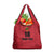 Custom Saint Kitts And Nevis Football Grocery Bag Sugar Boyz Red Version - Wonder Print Shop