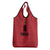 Custom Saint Kitts And Nevis Football Grocery Bag Sugar Boyz Red Version - Wonder Print Shop