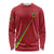 Custom Saint Kitts And Nevis Football Long Sleeve Shirt Sugar Boyz Red Version - Wonder Print Shop