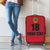 Custom Saint Kitts And Nevis Football Luggage Cover Sugar Boyz Red Version - Wonder Print Shop