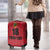 Custom Saint Kitts And Nevis Football Luggage Cover Sugar Boyz Red Version - Wonder Print Shop