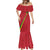 Custom Saint Kitts And Nevis Football Mermaid Dress Sugar Boyz Red Version - Wonder Print Shop
