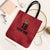 Custom Saint Kitts And Nevis Football Tote Bag Sugar Boyz Red Version - Wonder Print Shop