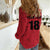 Custom Saint Kitts And Nevis Football Women Casual Shirt Sugar Boyz Red Version - Wonder Print Shop