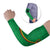 Custom Saint Kitts And Nevis Football Arm Sleeves Sugar Boyz Green Version - Wonder Print Shop