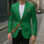 Custom Saint Kitts And Nevis Football Blazer Sugar Boyz Green Version - Wonder Print Shop