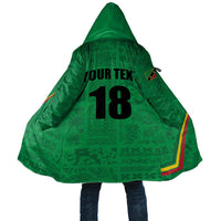 Custom Saint Kitts And Nevis Football Cloak Sugar Boyz Green Version - Wonder Print Shop
