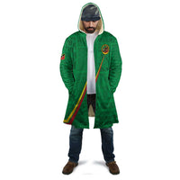 Custom Saint Kitts And Nevis Football Cloak Sugar Boyz Green Version - Wonder Print Shop