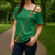 Custom Saint Kitts And Nevis Football Cross Shoulder Shirt Sugar Boyz Green Version - Wonder Print Shop