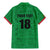 Custom Saint Kitts And Nevis Football Family Matching Mermaid Dress and Hawaiian Shirt Sugar Boyz Green Version - Wonder Print Shop