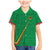 Custom Saint Kitts And Nevis Football Family Matching Mermaid Dress and Hawaiian Shirt Sugar Boyz Green Version - Wonder Print Shop