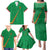 Custom Saint Kitts And Nevis Football Family Matching Puletasi and Hawaiian Shirt Sugar Boyz Green Version - Wonder Print Shop